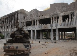 أين تختفي الأموال في بنغازي .. شركة المدار تطلق حملة 5 دينار لإعادة إعمار الجامعة