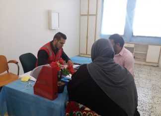 الهلال الأحمر فرع سرت : 805 حالة تلقوا كشفا مجانيا بالمدينة