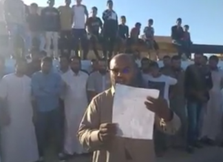 شباب قبيلة العريبات يطالبون حفتر وعقيلة الكشف عن مصير العريبي