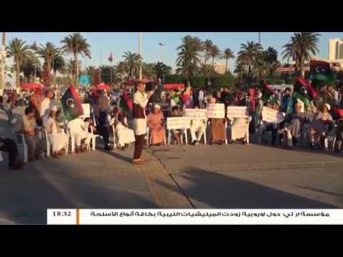 عدسة التناصح – وقفة احتجاجية تنديدا بالوضع الأمني في ظل سيطرة مليشيات الكرامة والحكومة المقترحة