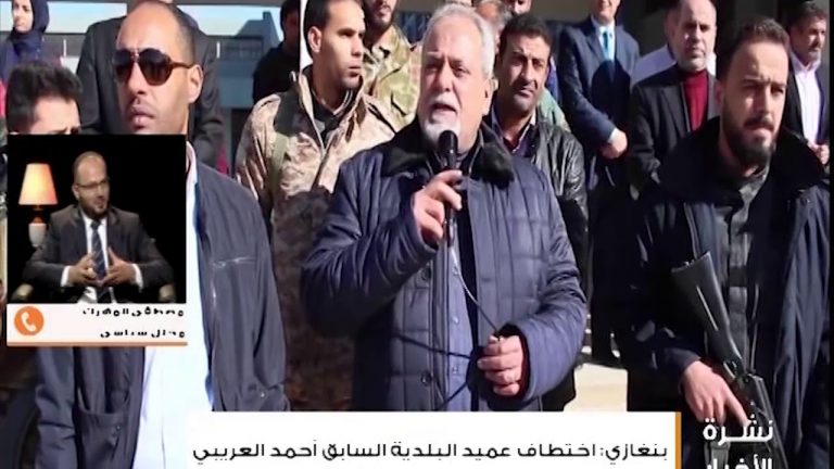 مداخلة مصطفى المهرك ‏/ ناشط سياسي | تكرار حالات الخطف في المنطقة الشرقية آخرها أحمد العريبي عميد بنغازي سابقاً  | 2 – 10 – 2018