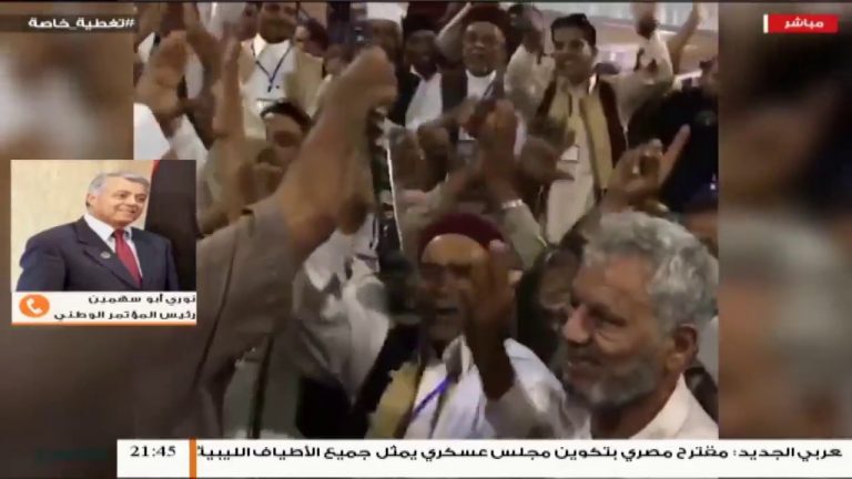 حوار مع السيد نوري أبوسهمين رئيس المؤتمر الوطني في ذكرى نكبة الكرامة الرابعة ببنغازي 