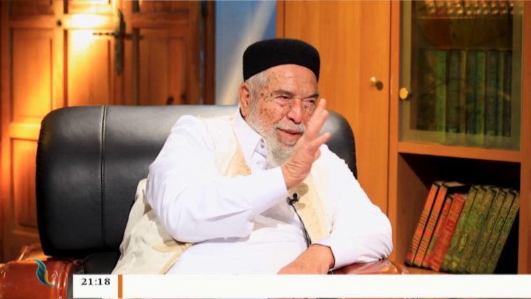 برنامج بين يدي العلماء – 6 – مع فضيلة الشيخ عمر سالم البيبي .. علامة في أصول الدين – 8 – 11 – 2018