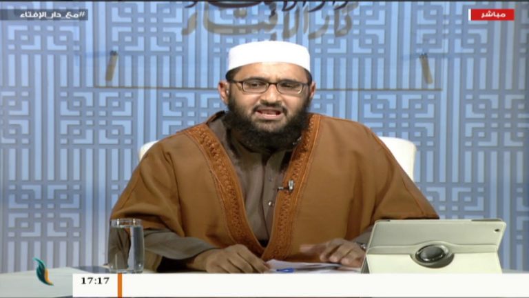 مع دار الإفتاء – مع الشيخ عصام الخمري – عضو لجنة الفتوى بدار الإفتاء  – 9 – 12  – 2018