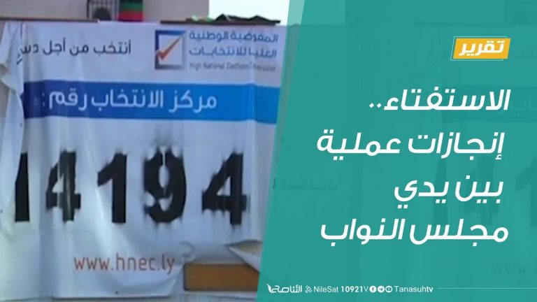 تقرير – الاستفتاء.. إنجازات عملية بين يدي مجلس النواب