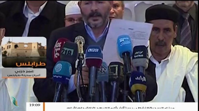 عمر دربي : القوة المجتمعية لقبائل بن وليد هي الضامن الوحيد لإنجاح اتفاق وقف إطلاق النار