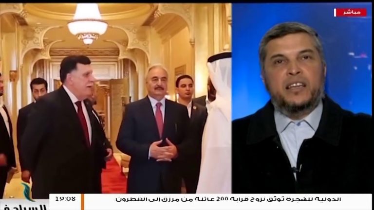 خبايا الاتفاق المعلن بين السراج وحفتر في الإمارات .. تابع مداخلة المحلل السياسي مروان الدرقاش