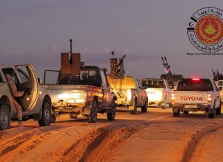 قوة مكافحة الإرهاب تدعم قوة حماية وتأمين سرت في عملياتها الاستطلاعية