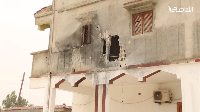 بعض المواقع التي تم طرد ميليشيات حفتر منها في وادي الربيع  | 21 – 4 – 2019