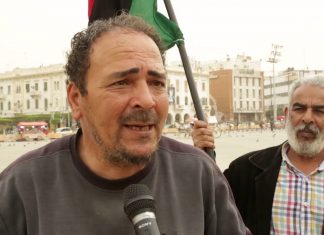 استطلاع رأي المواطنين بميدان الشهداء حول اعتداء ميليشيات حفتر على طرابلس والقصف العشوائي على العاصمة.