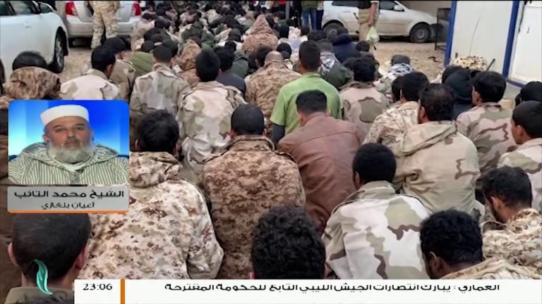 الشيخ محمد التائب | أحد أعيان بنغازي | بخصوص الأحداث الجارية في المنطقة الغربية