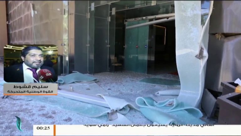 سليم قشوط يقول بأن الاشتباكات العنيفة مستمرة اليومين الماضيين في محور طريق المطار وعين زارة وبالنسبة لمحاور الطويشة ووادي الربيع شهدت اشتباكات متقطعة