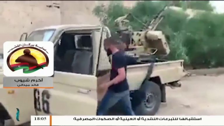 معارك الأمس فى معسكر النقلية كبدت مليشيات حفتر خسائر كبيرة فى العتاد والأرواح – أكرم شيوب