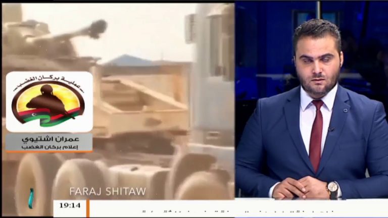 شاهد – اشتباكات قوية حاليا بمحور مطار طرابلس مع هدوء باقي المحاور اليوم الجمعة، وهل هناك حصيلة نهائية للقتلى والجرحى .. الإعلامي في عملية بركان الغضب عمران اشتيوي | 14 – 6 – 2019