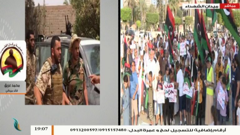 مداخلة القائد الميداني محمد العريق حول آخر المستجدات الميدانية بمحاور القتال جنوب طرابلس