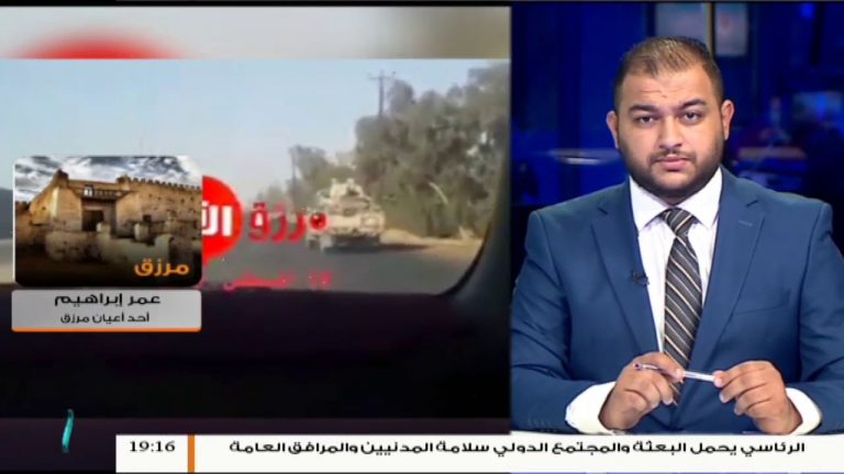 عمر إبراهيم : الأوضاع هادئة الآن بعد طرد ميليشيات حفتر، والمدينة تعاني من نقص حاد وشح في الأدوية والمواد الغذائية.