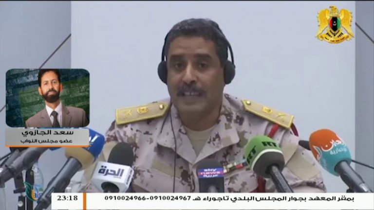 سعد الجازوي – حول بيان مجلس النواب وما سيُقدم عليه المجلس من خطوات إزاء تدخل دولة الإمارات في الشأن الليبي