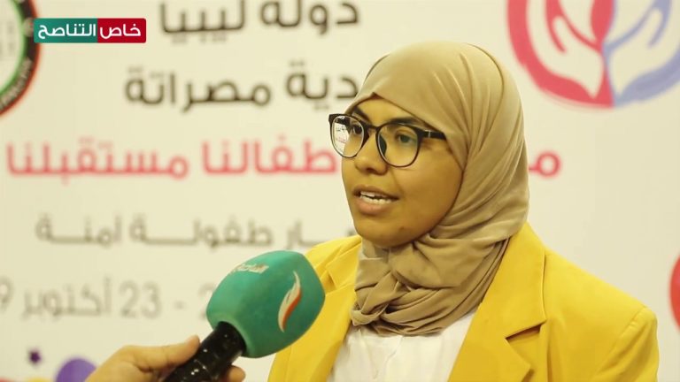 فردوس البصكاك : المهرجان كان بتنظيم المجلس البلدي مصراتة والدعم والإرشاد النفسي بمراقبة التربية والتعليم والشؤون الاجتماعية بمصراتة