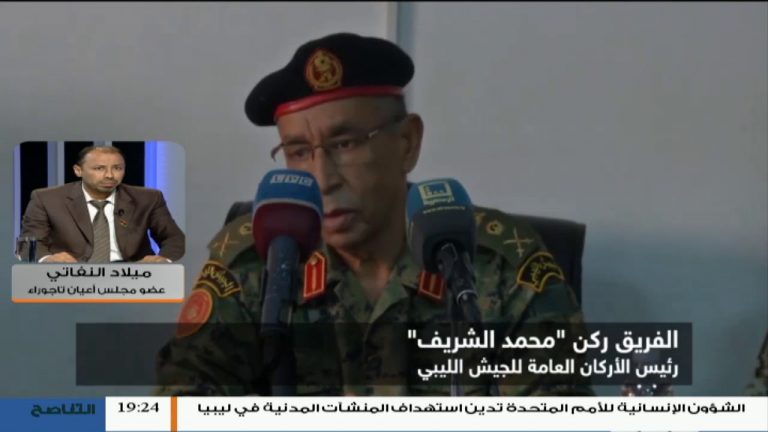 ميلاد النفاتي: نبارك زيارة رئيس الأركان العامة لكتيبة الضمان ونعتبرها خطوة مهمة لتحويل معسكر الصواريخ لمركز تدريب تابع للجيش الليبي