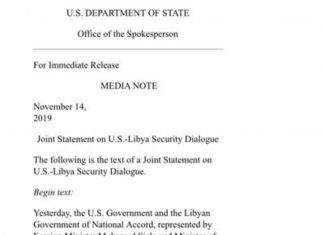 الولايات المتحدة تدعو حفتر لإنهاء عدوانه على طرابلس