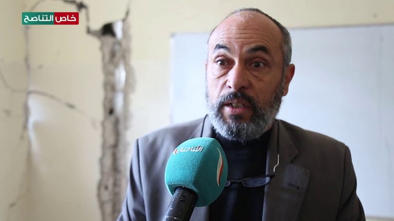 عبد الكريم محمد جعيدة | مدير معهد المتوسط للمهن الهندسية:  علي خلفية قصف مجرم الحرب حفتر للمعهد بمدينة الزاوية