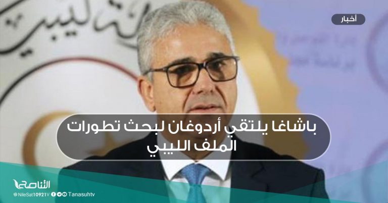 باشاغا يلتقي أردوغان لبحث تطورات الملف الليبي