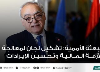 البعثة الأممية: تشكيل لجان لمعالجة الأزمة المالية وتحسين الإيرادات