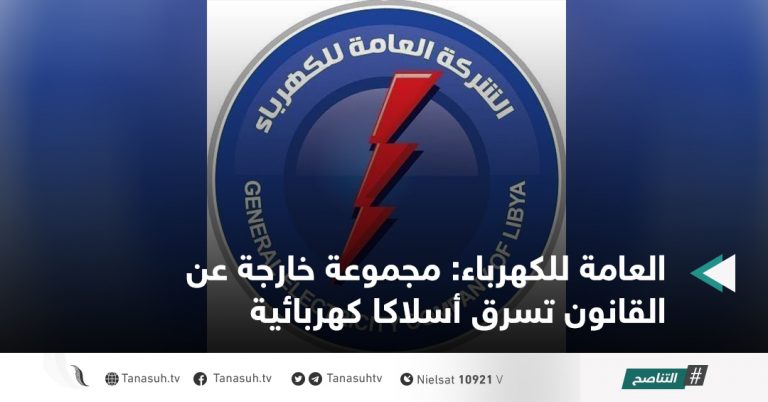 العامة للكهرباء: مجموعة خارجة عن القانون تسرق أسلاكا كهربائية