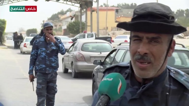 أحد أفراد قوة مكافحة الإرهاب -تاجوراء: تم تكليفنا من قبل وزارة الداخلية بتأمين مناطق غرب طرابلس  – 14 – 04 – 2020