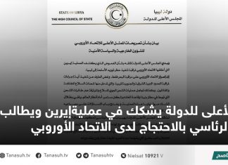 الأعلى للدولة يشكك في عمليةإيرين ويطالب الرئاسي بالاحتجاج لدى الاتحاد الأوروبي