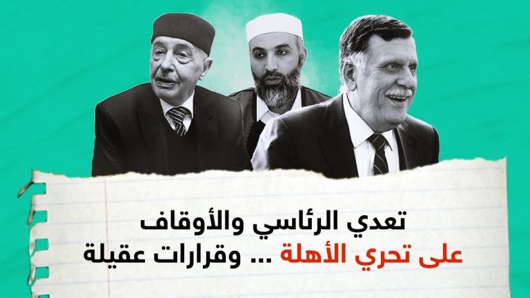 شاهد | تعدي الرئاسي و #الأوقاف على اختصاصات #دار_الإفتاء_الليبية بحجة قرارات #عقيلة_صالح!!