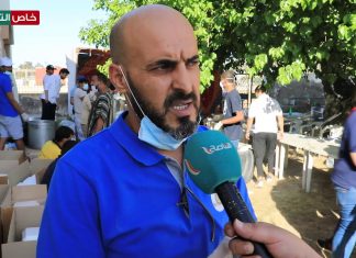 منير العدل – قائد في فوج الكشافة حي الأندلس: ألف وجبة اليوم تم تجهيزها لإفطار الصائمين بدعم من المواطنين والمتبرعين في طرابلس