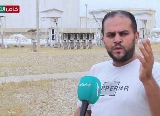 عبد السلام قعيم أحد مشغلي شركة أكاكوس: بفضل الجهود المبذولة من قبل حرس المنشآت تمكنا إلى الآن من استقبال 24 ألف برميل نفط