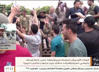 طاهر بن غربية – قائد ميداني – سلاح الجو الليبي قام بقصف عدة مواقع وأعنفها قصف مقر ميليشيا 604 المدخلية في سرت