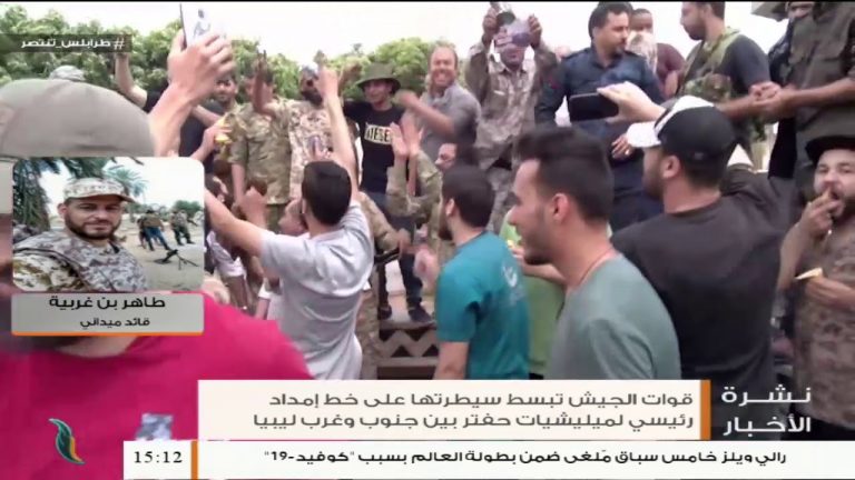 طاهر بن غربية – قائد ميداني – سلاح الجو الليبي قام بقصف عدة مواقع وأعنفها قصف مقر ميليشيا 604 المدخلية في سرت