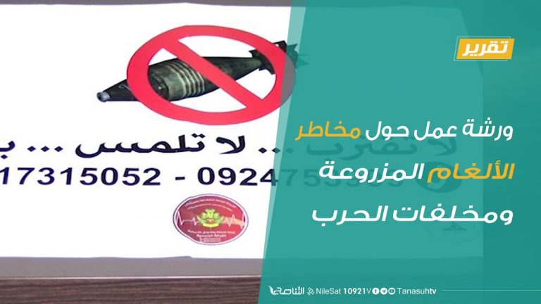 تقرير – ورشة عمل حول مخاطر الألغام المزروعة ومخلفات الحرب | 25 – 6 – 2020