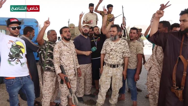 الشيخ د. عبد الفتاح الكاسح/ عضو لجنة الفتوى بدار الإفتاء والقائد الميداني في قوات بركان الغضب، من بوابة فم ملغة إلى بوابة سوق الأحد بعد تحرير طرابلس والتقدم تجاه آخر معاقل مليشيات حفتر في المنطقة الغربية | 04 – 06 – 2020