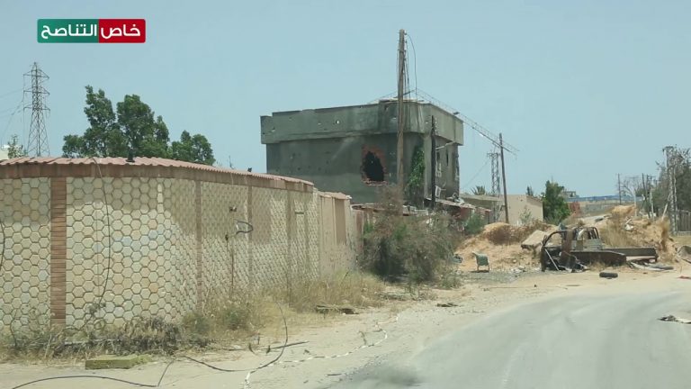 شاهد- شدة الدمار في البنية التحتية وخطوط ومحطات الكهرباء جنوب طرابلس والذي خلفه غزو مليشيات مجرم الحرب حفتر – 04 – 06 – 2020