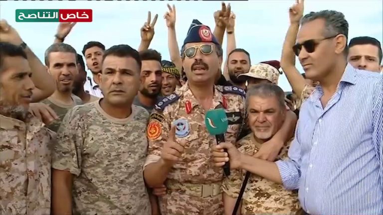 شاهد | العقيد طيار #محمد_قنونو من أمام بوابة سرت الغربية: ” مستمرون في تحرير كامل تراب #ليبيا ” | 06 – 06 – 2020