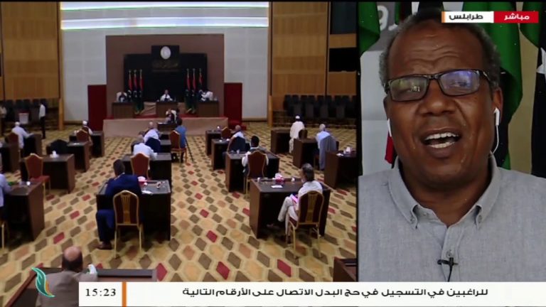 عبدالقادر احويلي – عضو المجلس الأعلى للدولة – تم إعادة انتخاب خالد المشري رئيساً للمجلس بـ 73 صوتا من أصل 132 | 12 – 07 – 2020