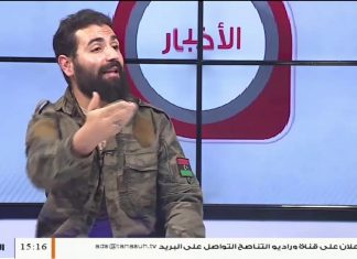 مفتاح الشاذلي/ آمر سرية أبابيل باللواء الثاني مشاة: مطلبنا كثوار هو إنشاء جهاز شرعي يضمنا.