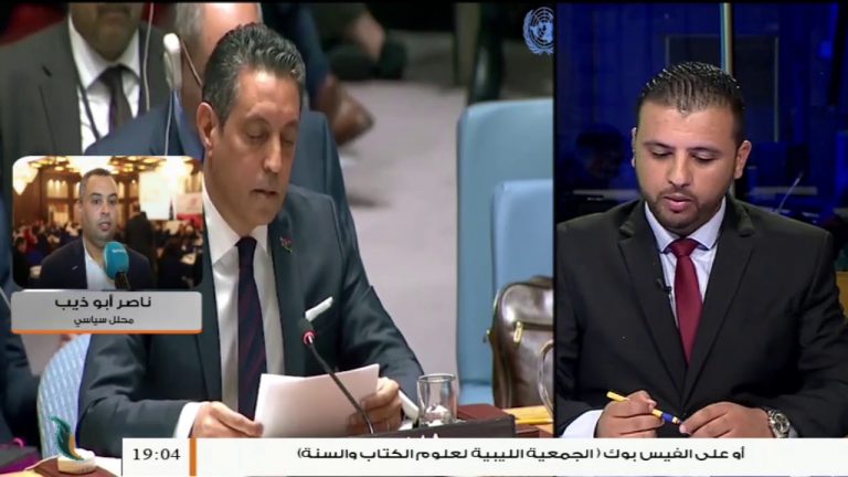 ناصر أبو ديب/ المحلل السياسي: لا بد من لفريق الخبراء أن يذكر الدول المتورطة في ليبيا لتثبيت الجرائم في مجلس الأمن، المزيد في سياق المداخلة
