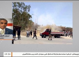 نبيل السوكني: أهالي هون قاموا بإغلاق حي أم درمان بالسواتر الترابية احتجاجا على مقتل أحد شباب المدينة على يد أحد مرتزقة حفتر – 04 – 07 – 2020