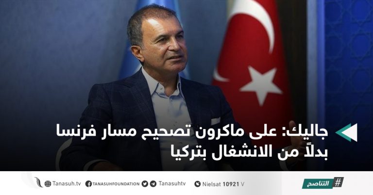 جاليك: على ماكرون تصحيح مسار فرنسا بدلاً من الانشغال بتركيا