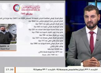 خليل الآغا: الوضع الوبائي حرج جداً ومراكز العزل لا يمكنها استيعاب الأعداد الكبيرة، المزيد في سياق المداخلة – 15 – 08 – 2020