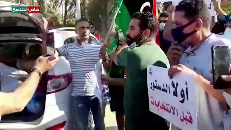 عدسة التناصح | مظاهرات اليوم من ميدان الشهداء ضد الفساد وتنديداً بممارسات مجرم الحرب حفتر في ليبيا