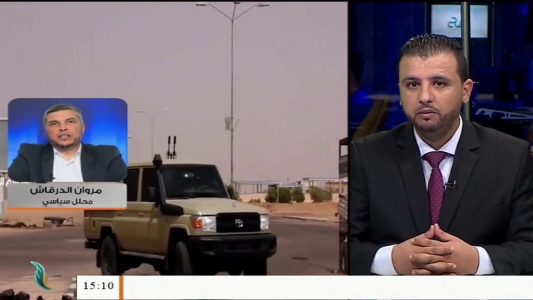 مروان الدرقاش/ محلل سياسي: المحادثات المنعقدة في المغرب برعاية المجتمع الدولي هي من أجل إنقاذ حفتر، المزيد في سياق المداخلة..