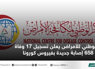 الوطني للأمراض يعلن تسجيل 17 وفاة و 658 إصابة جديدة بفيروس كورونا