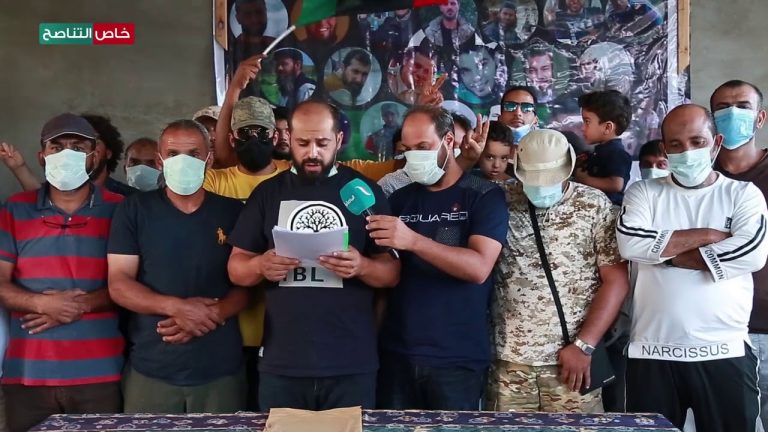 عدسة التناصح | بيان أهالي الشهداء ومهجري المنطقة الشرقية اليوم السبت والرافض لأي حوار أو اتفاق مع مجرم الحرب حفتر | 10 – 10 – 2020