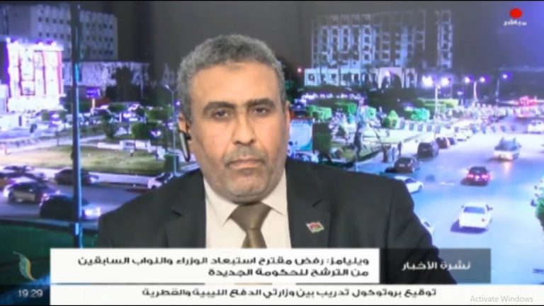 خالد شنوك: النتائج غير السليمة لحوار تونس سببها غياب معايير اختيار الحضور لدى ستيفاني – 16 – 11 – 2020